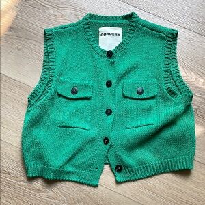 Cordera cotton vest top OS